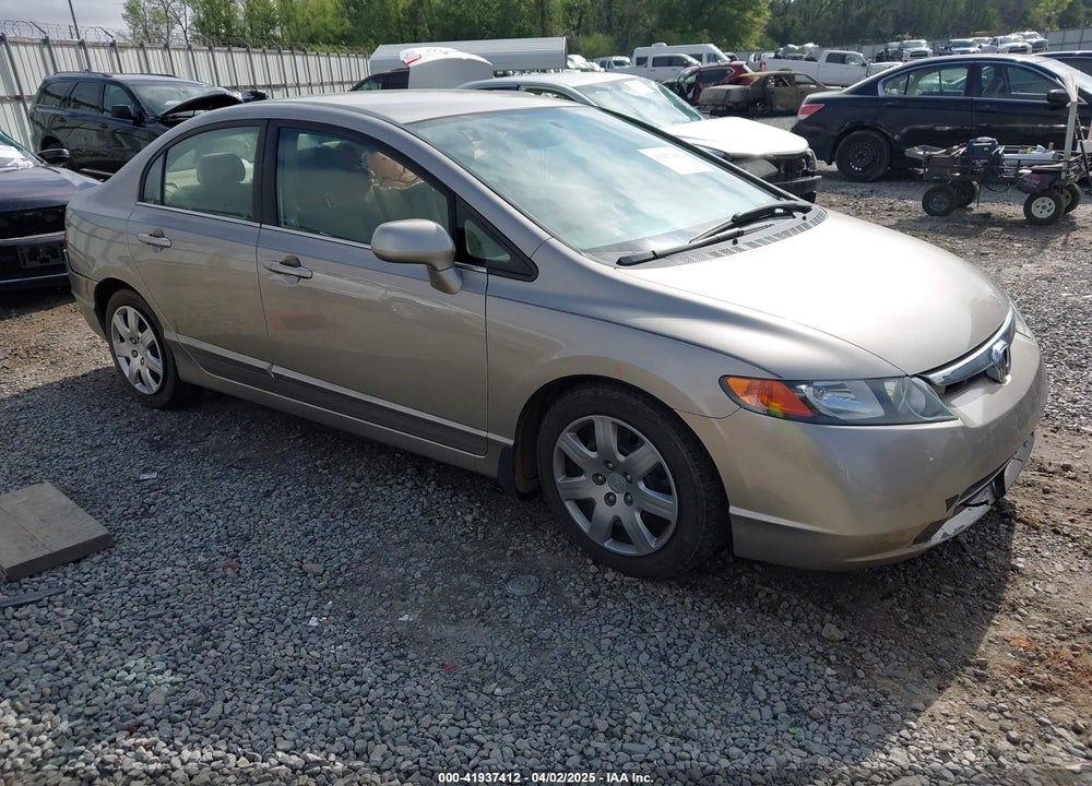 2006 HONDA CIVIC LX VIN: 1HGFA16596L112806