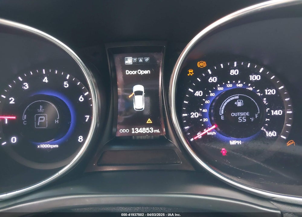 2013 HYUNDAI SANTA FE SPORT 2.0T VIN: 5XYZU3LA5DG097293