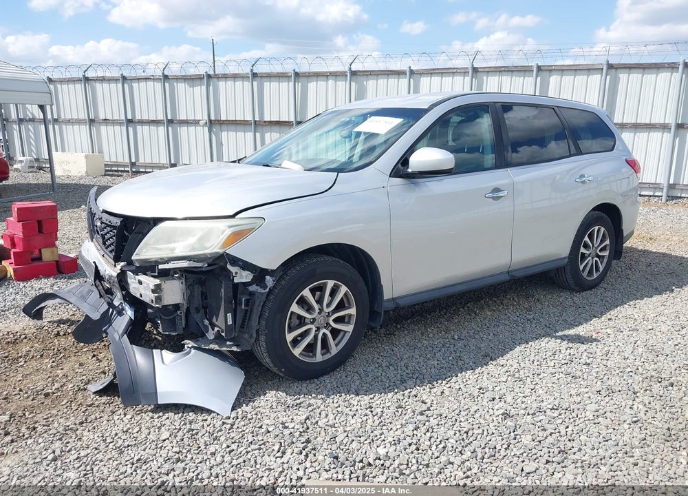 2013 NISSAN PATHFINDER VIN: 5N1AR2MN4DC648114