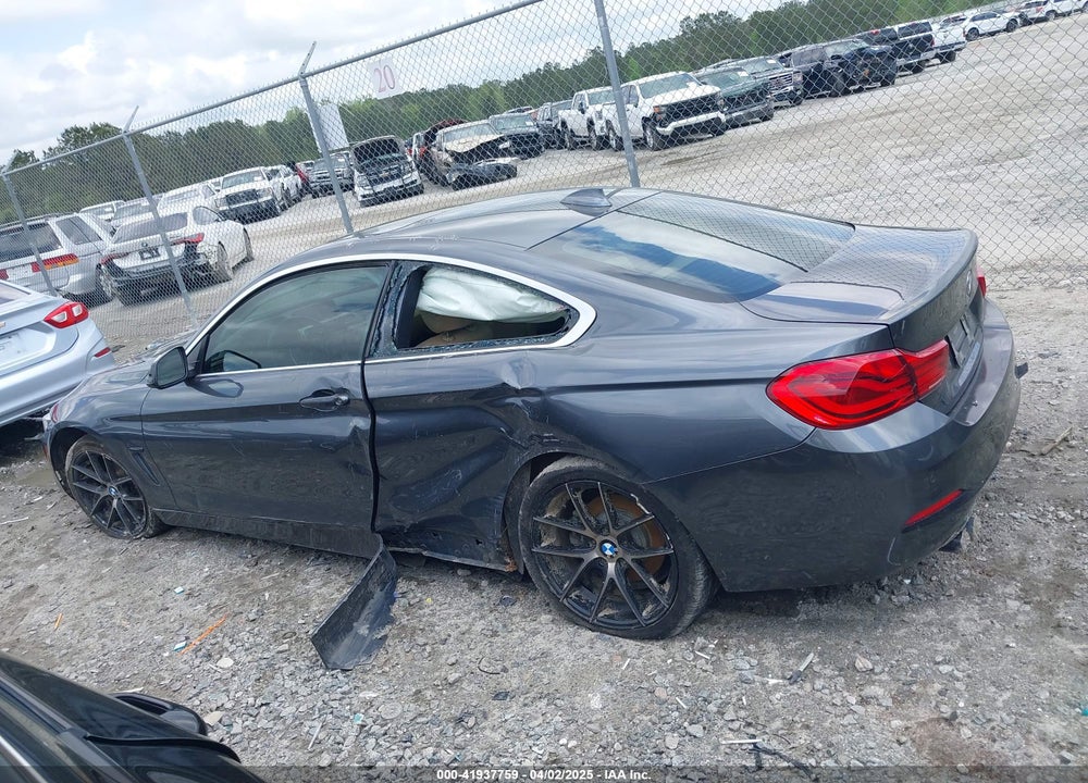 2019 BMW 430I VIN: WBA4W3C53KAF92600