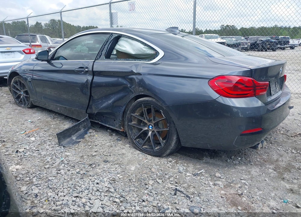 2019 BMW 430I VIN: WBA4W3C53KAF92600