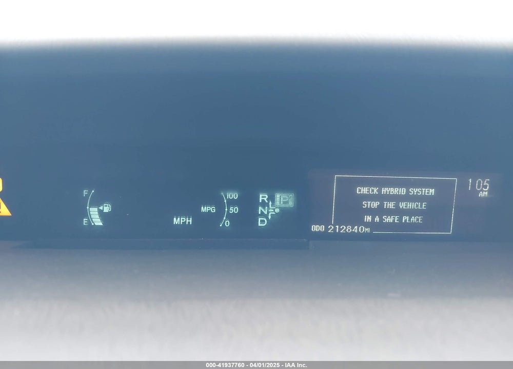 2013 TOYOTA PRIUS VIN: JTDKN3DU1D5581817