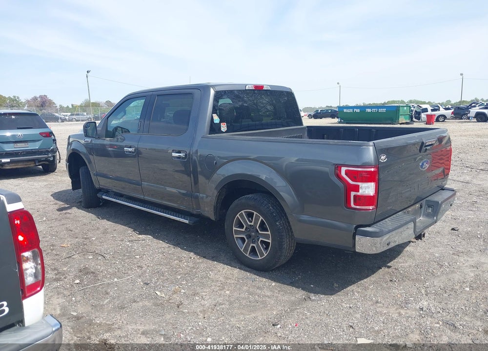 2018 FORD F-150 VIN: 1FTEW1CP2JFB50015