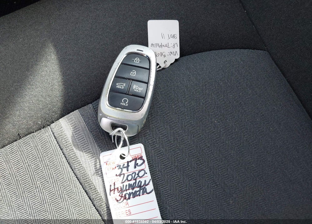 2020 HYUNDAI SONATA VIN: 5NPEF4JA5LH043095