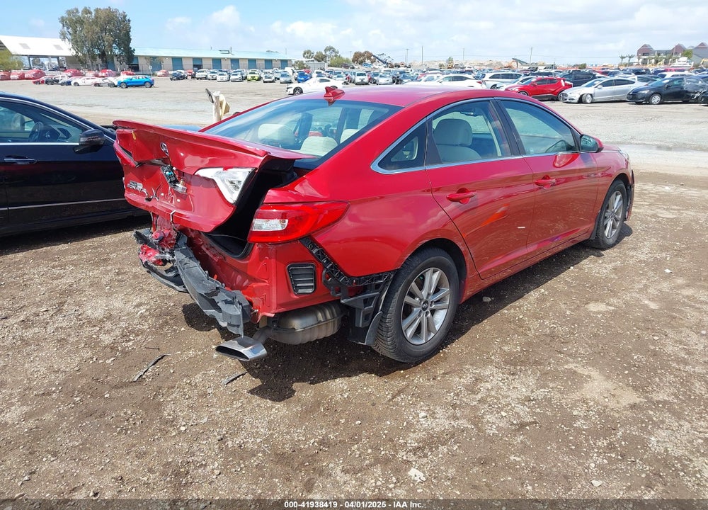 2017 HYUNDAI SONATA VIN: 5NPE24AF6HH525833