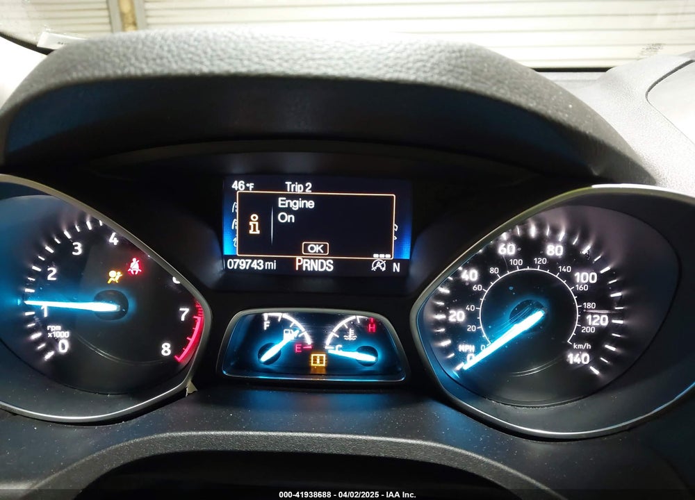 2017 FORD ESCAPE TITANIUM VIN: 1FMCU9J9XHUC20359