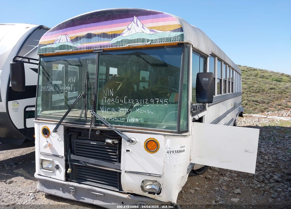 2003 THOMAS SCHOOL BUS VIN: 1T88G4C2231129745