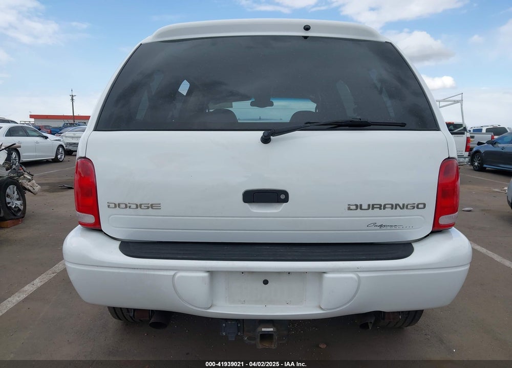 2002 DODGE DURANGO SLT PLUS VIN: 1B4HS58N02F175078