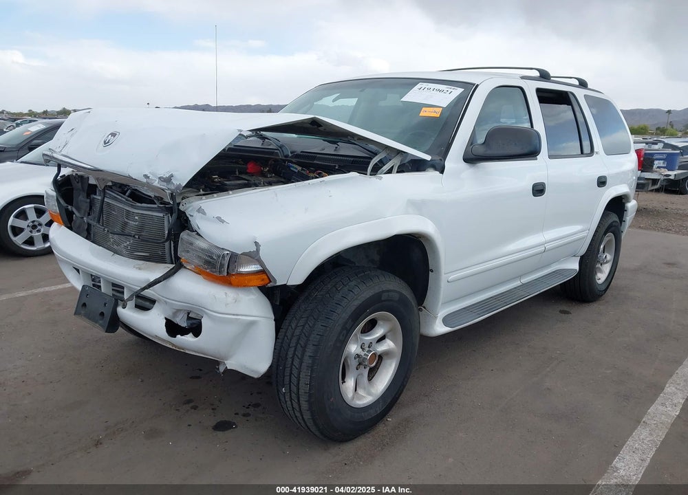 2002 DODGE DURANGO SLT PLUS VIN: 1B4HS58N02F175078