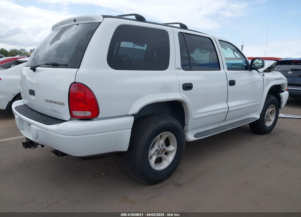 2002 DODGE DURANGO SLT PLUS VIN: 1B4HS58N02F175078