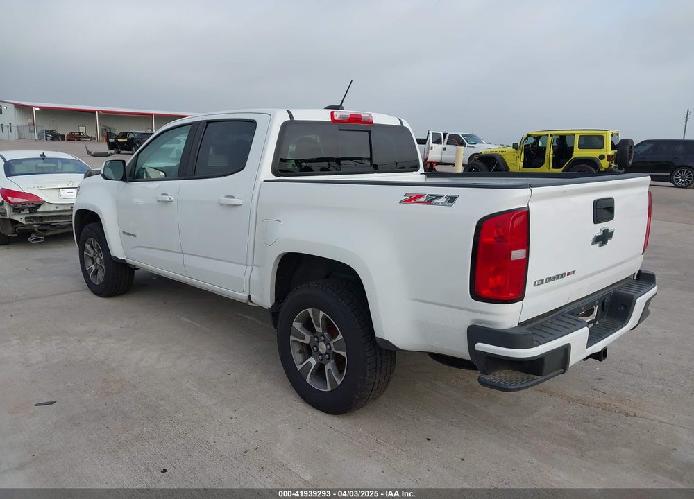 2017 CHEVROLET COLORADO Z71 VIN: 1GCGTDEN0H1178045