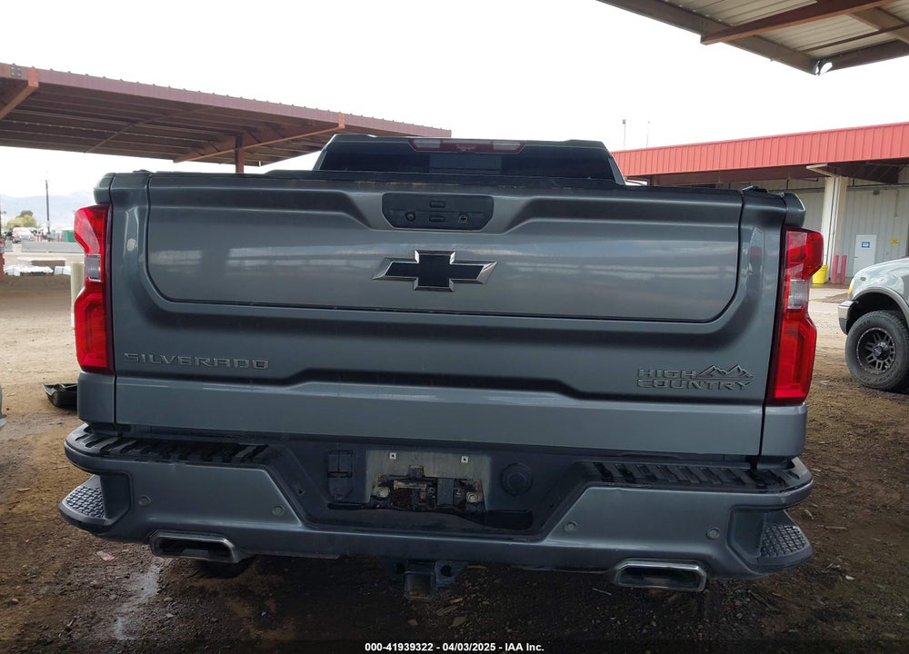 2021 CHEVROLET SILVERADO 1500 4WD SHORT BED HIGH COUNTRY VIN: 3GCUYHEL4MG297738