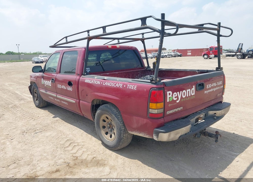 2006 GMC SIERRA 1500 SLE1 VIN: 2GTEC13T861219889