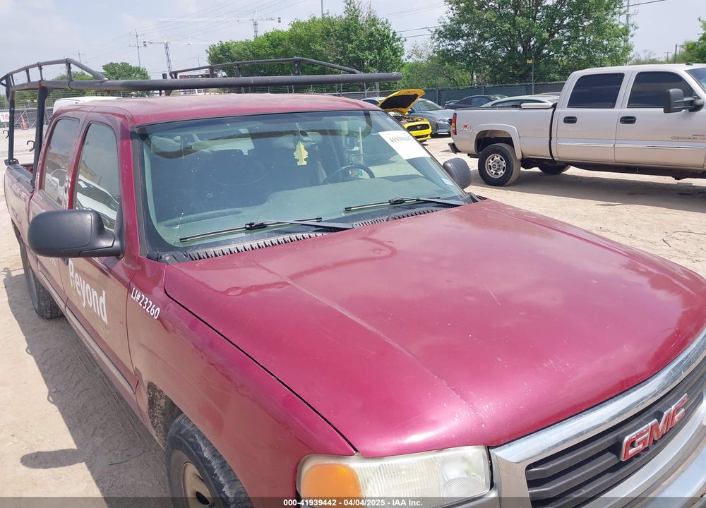 2006 GMC SIERRA 1500 SLE1 VIN: 2GTEC13T861219889