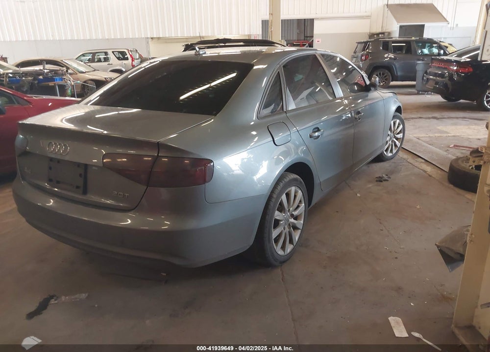 2013 AUDI A4 VIN: WAUAFAFL5DN009180