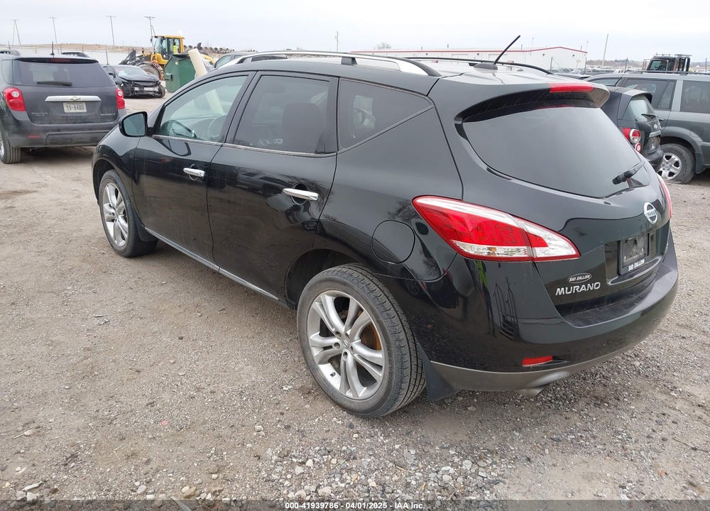 2011 NISSAN MURANO VIN: JN8AZ1MW0BW173679
