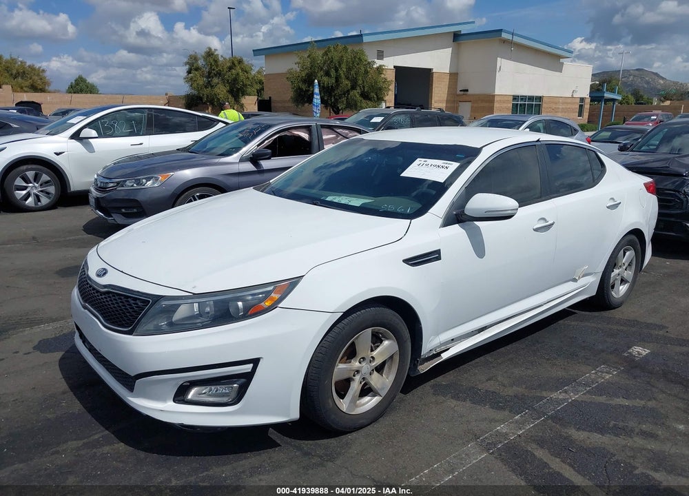 2015 KIA OPTIMA LX VIN: KNAGM4A70F5544142