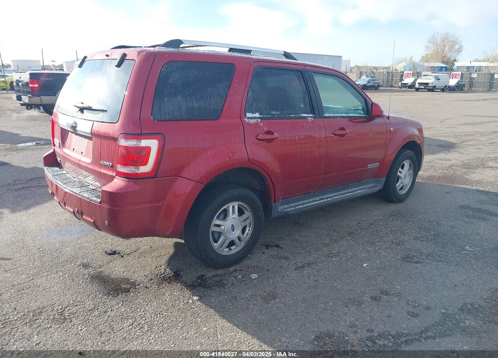 2008 FORD ESCAPE VIN: 1FMCU94128KB14215