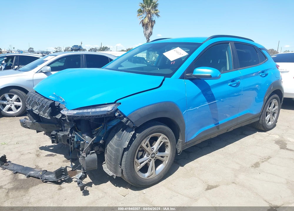 2022 HYUNDAI KONA SEL VIN: KM8K62AB0NU878963