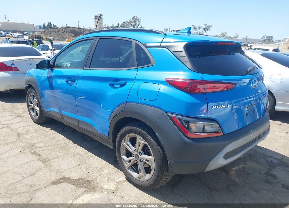 2022 HYUNDAI KONA SEL VIN: KM8K62AB0NU878963