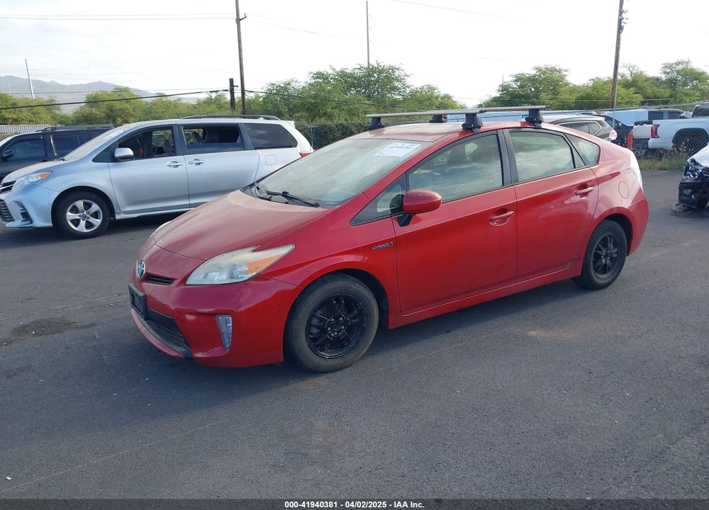 2014 TOYOTA PRIUS FIVE/FOUR/THREE/TWO VIN: JTDKN3DU5E0366147