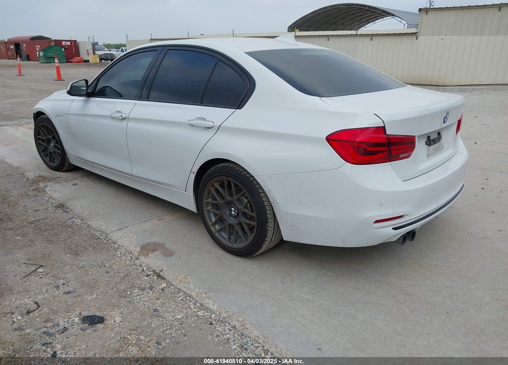 2017 BMW 330E IPERFORMANCE VIN: WBA8E1C3XHA158557