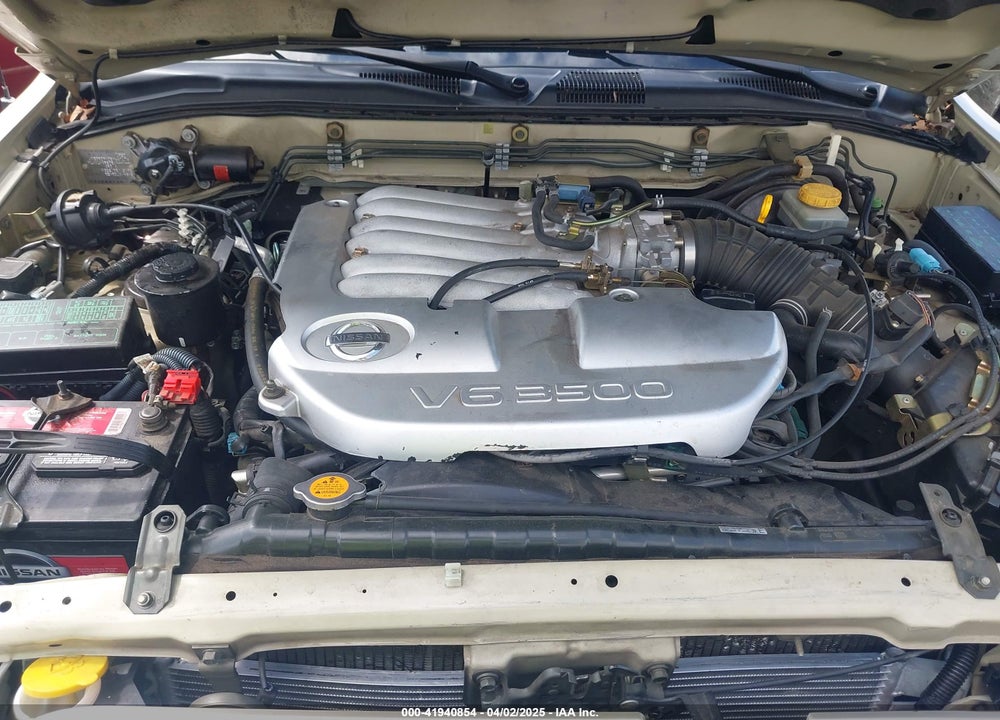 2002 NISSAN PATHFINDER VIN: JN8DR09X02W667176