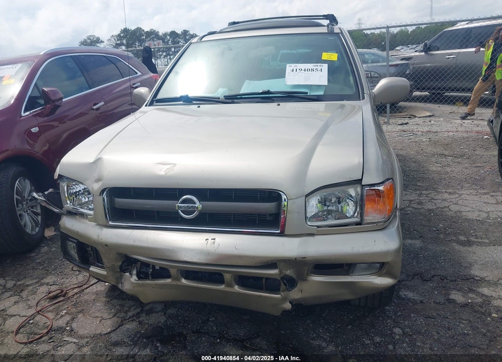 2002 NISSAN PATHFINDER VIN: JN8DR09X02W667176