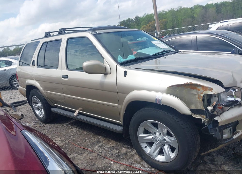 2002 NISSAN PATHFINDER VIN: JN8DR09X02W667176