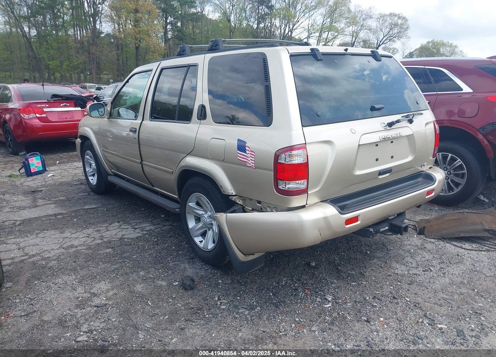 2002 NISSAN PATHFINDER VIN: JN8DR09X02W667176