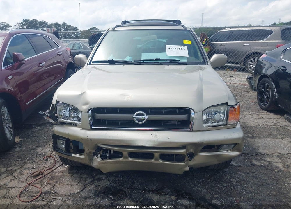2002 NISSAN PATHFINDER VIN: JN8DR09X02W667176