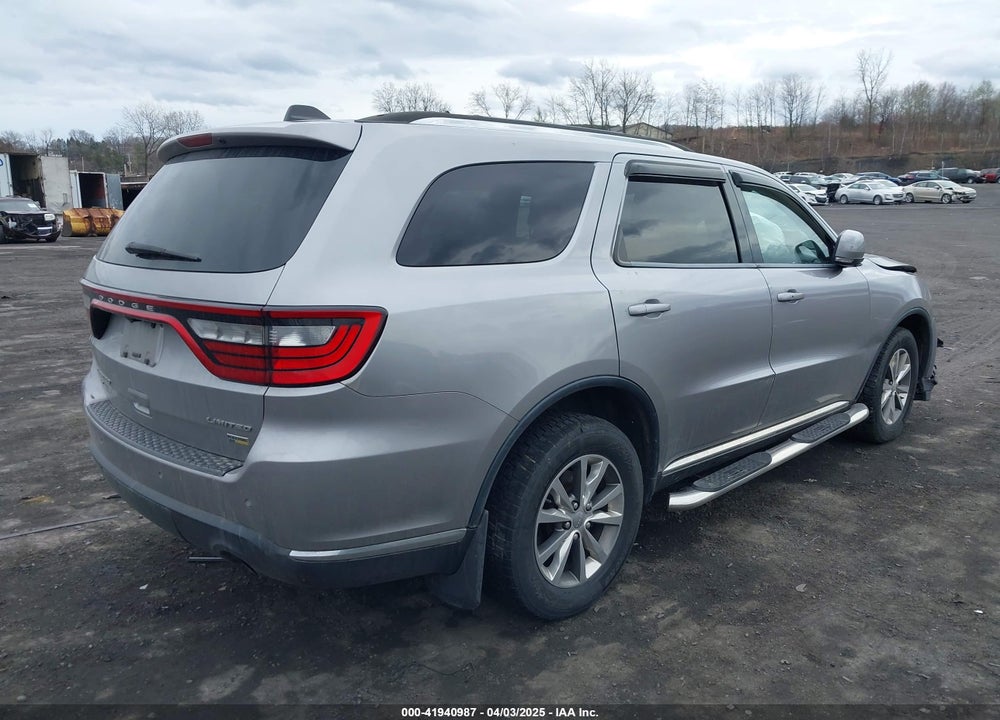 2015 DODGE DURANGO VIN: 1C4RDJDG2FC729469