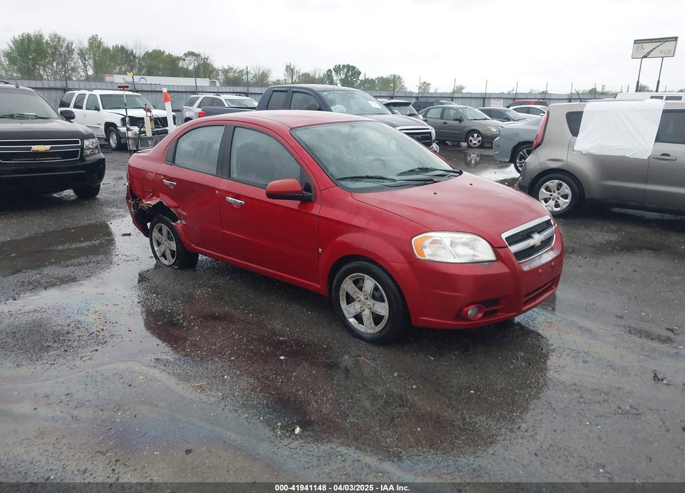 2009 CHEVROLET AVEO LT VIN: KL1TG56E39B332595