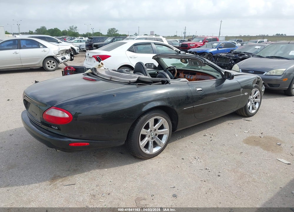 2000 JAGUAR XK8 VIN: SAJJA42C7YNA07868