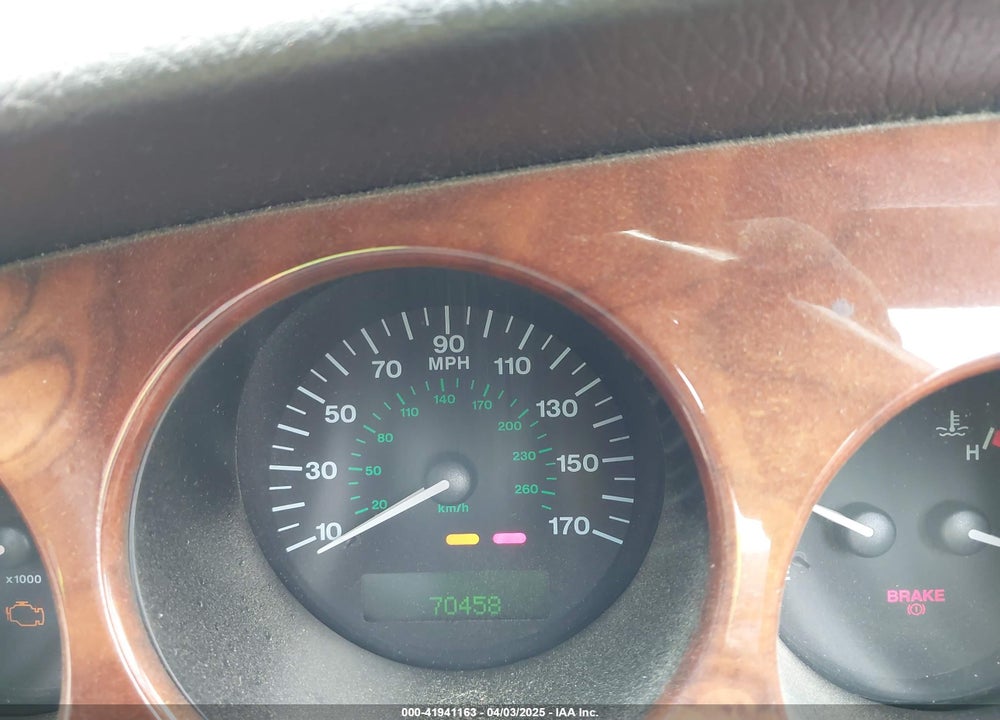 2000 JAGUAR XK8 VIN: SAJJA42C7YNA07868