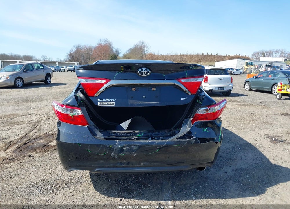 2016 TOYOTA CAMRY SE VIN: 4T1BF1FK6GU235300