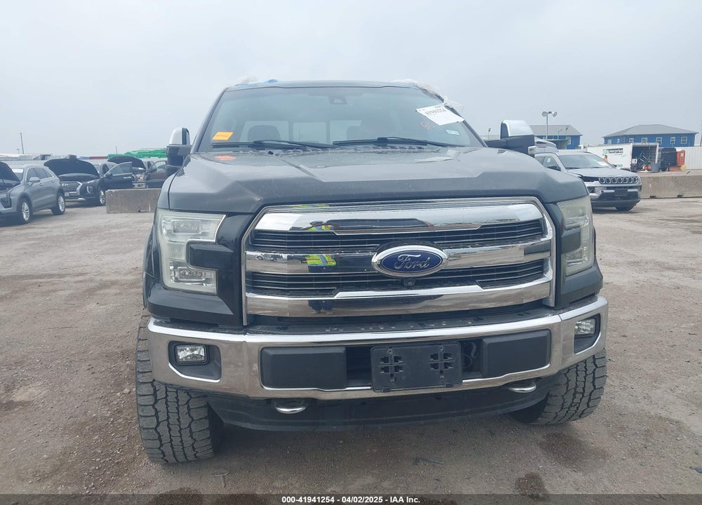 2016 FORD F-150 LARIAT VIN: 1FTFW1EG5GFA25455