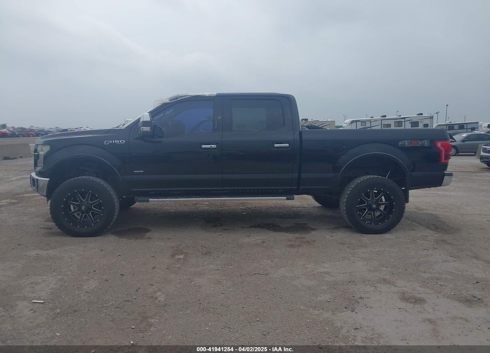 2016 FORD F-150 LARIAT VIN: 1FTFW1EG5GFA25455