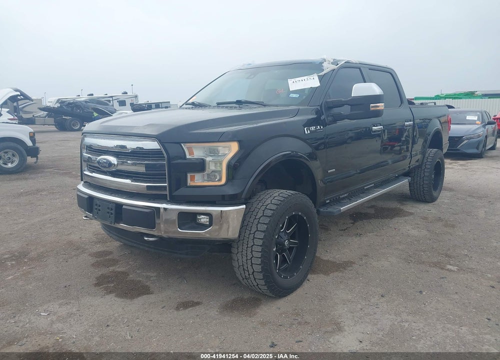 2016 FORD F-150 LARIAT VIN: 1FTFW1EG5GFA25455