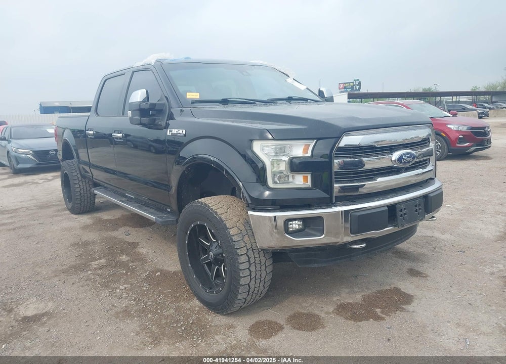 2016 FORD F-150 LARIAT VIN: 1FTFW1EG5GFA25455