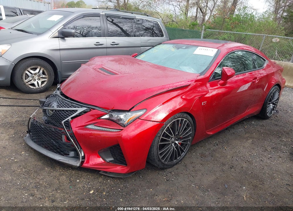 2016 LEXUS RC-F VIN: JTHHP5BC7G5005520