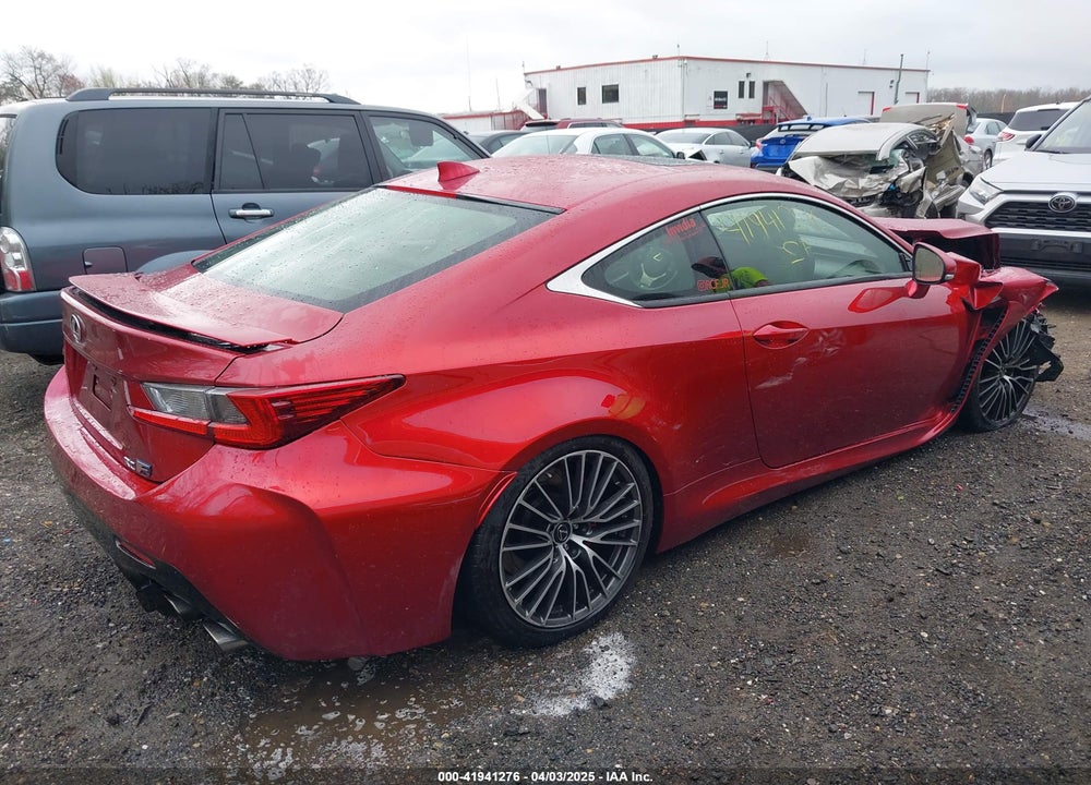 2016 LEXUS RC-F VIN: JTHHP5BC7G5005520