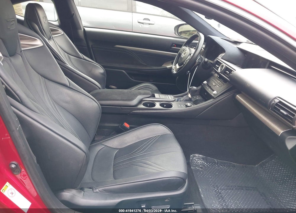 2016 LEXUS RC-F VIN: JTHHP5BC7G5005520