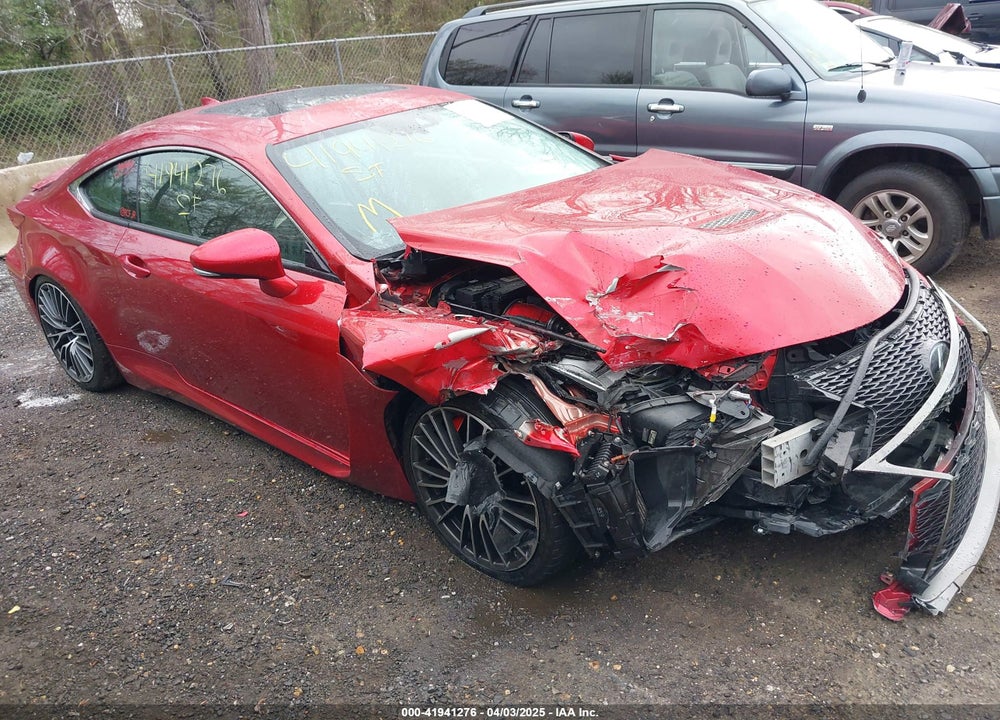 2016 LEXUS RC-F VIN: JTHHP5BC7G5005520