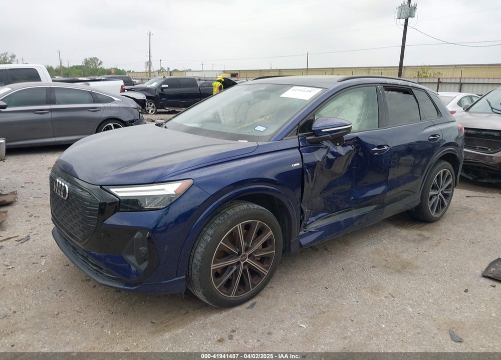 2022 AUDI Q4 E-TRON PREMIUM PLUS 50 QUATTRO VIN: WA1L2BFZ6NP047597