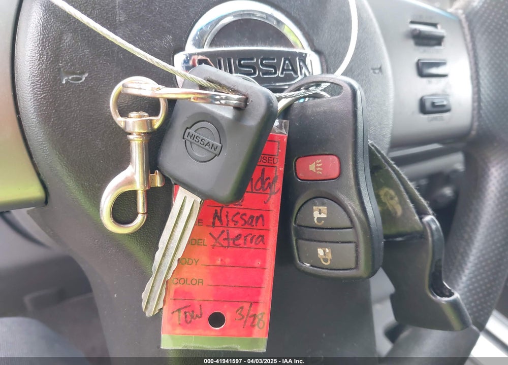 2006 NISSAN XTERRA VIN: 5N1AN08W76C553066