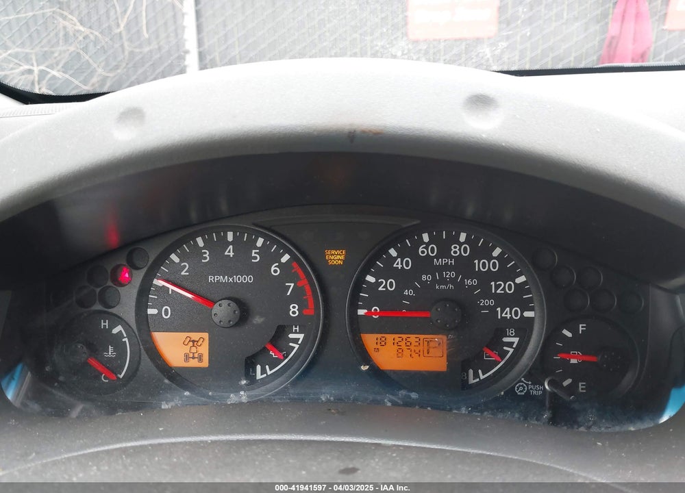 2006 NISSAN XTERRA VIN: 5N1AN08W76C553066