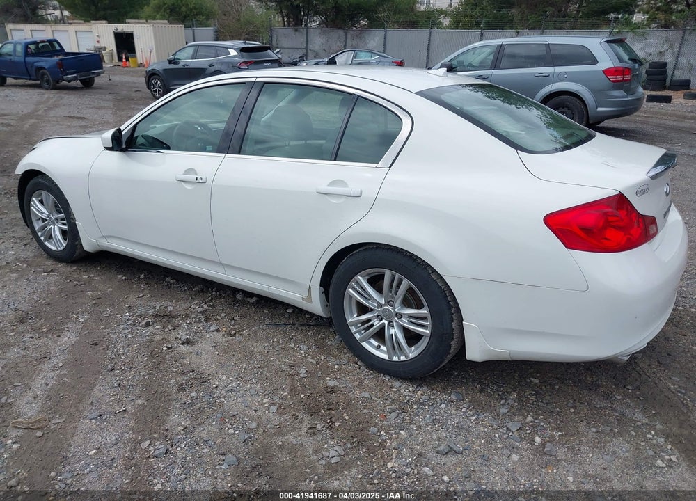 2011 INFINITI G25 VIN: JN1DV6AP0BM831126