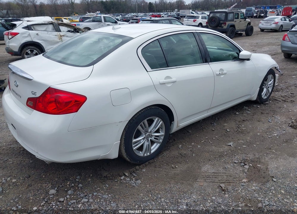 2011 INFINITI G25 VIN: JN1DV6AP0BM831126