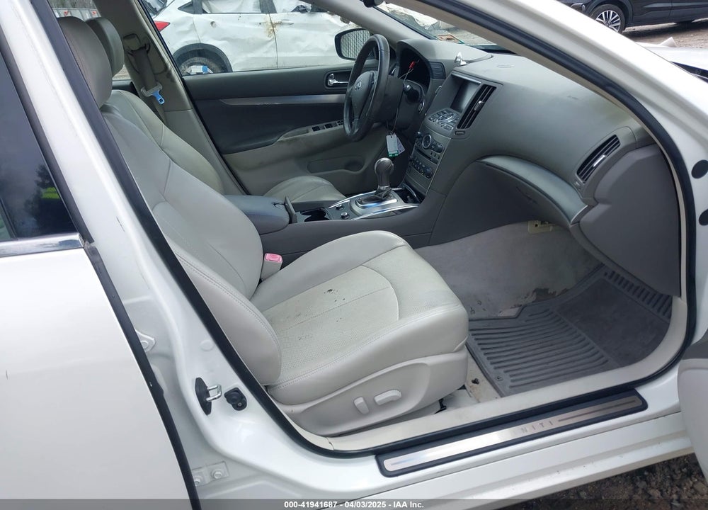 2011 INFINITI G25 VIN: JN1DV6AP0BM831126